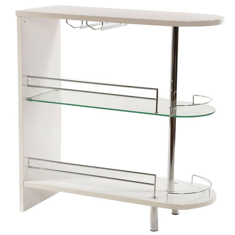 White Bar End